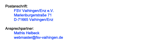 impressum impressum