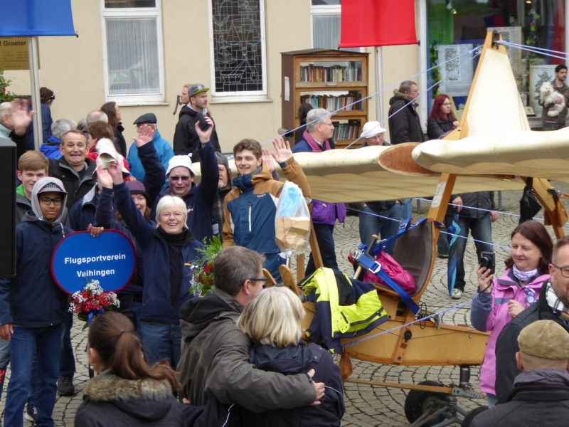 SG 38 auf dem Vaihinger Marktplatz