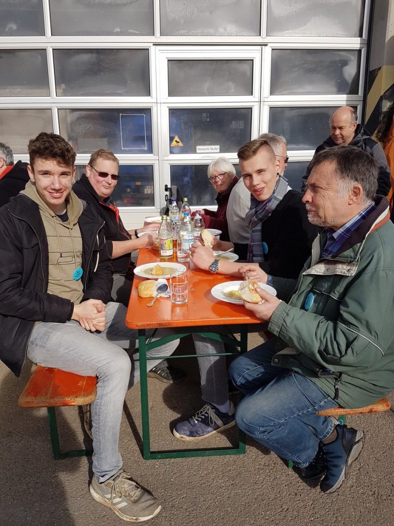 FSV bei der Aktion "sauberes Vaihingen" im Februar 2020